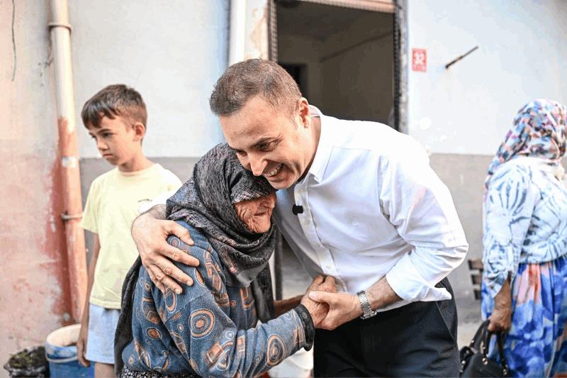 akin-erdekin-mahallelerini-ziyaret-etti