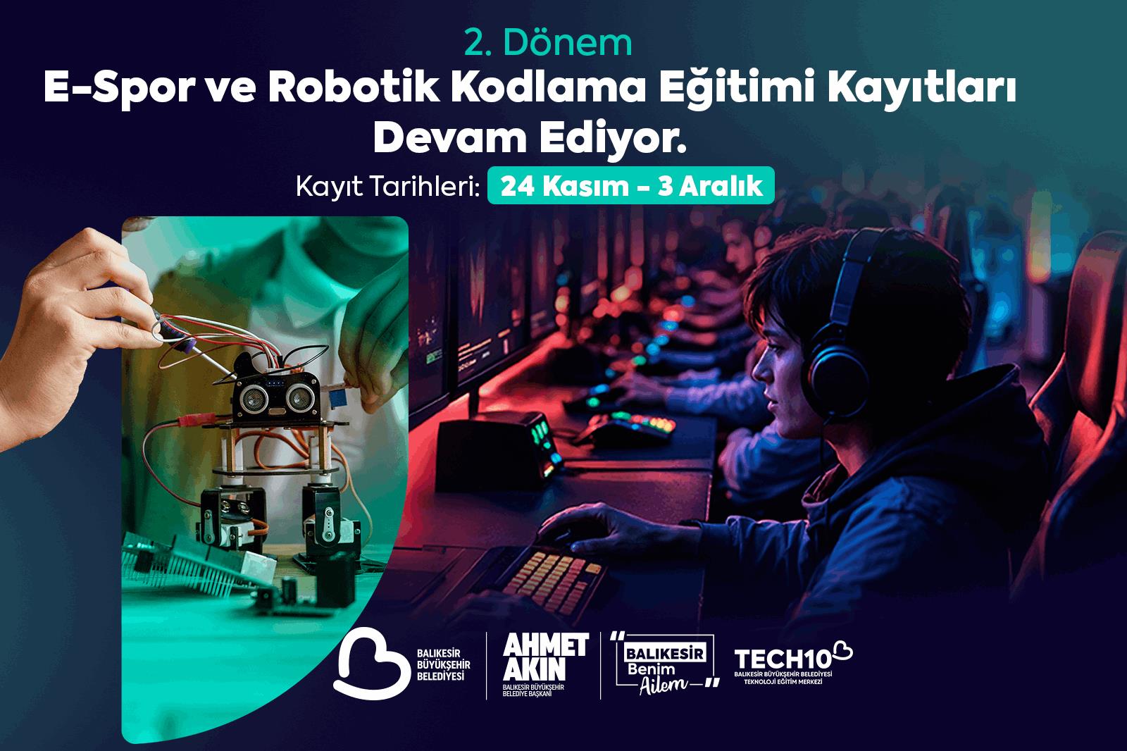 balikesir-buyuksehir-belediyesi-e-spor-ve-robotik-kodlama-ile-gencleri-egitmeye-hazirlaniyor